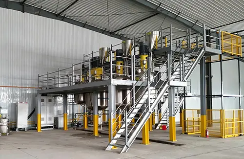 Linea di produzione completa di vernici industriali a base acqua