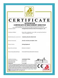 Certificato CE