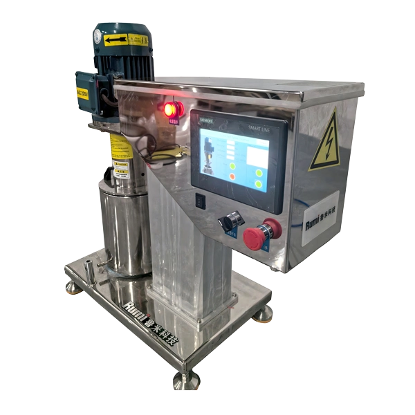 Dispersore ad alta velocit&agrave; con touch screen PLC