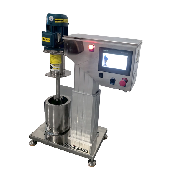 Dispersore ad alta velocit&agrave; con touch screen PLC