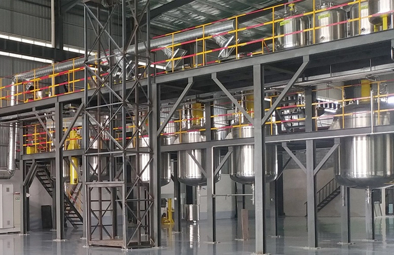Linea di produzione di vernici architettoniche a base d'acqua