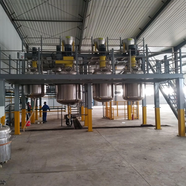 Linea di produzione completa di vernici industriali a base acqua