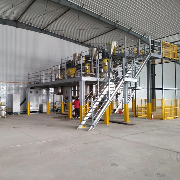 Linea di produzione completa di vernici industriali a base acqua